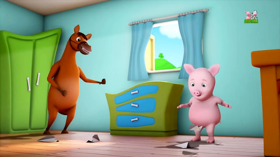 انیمیشن مزرعه حیوانات - آموزش زبان انگلیسی کودکان - اپیزود 36